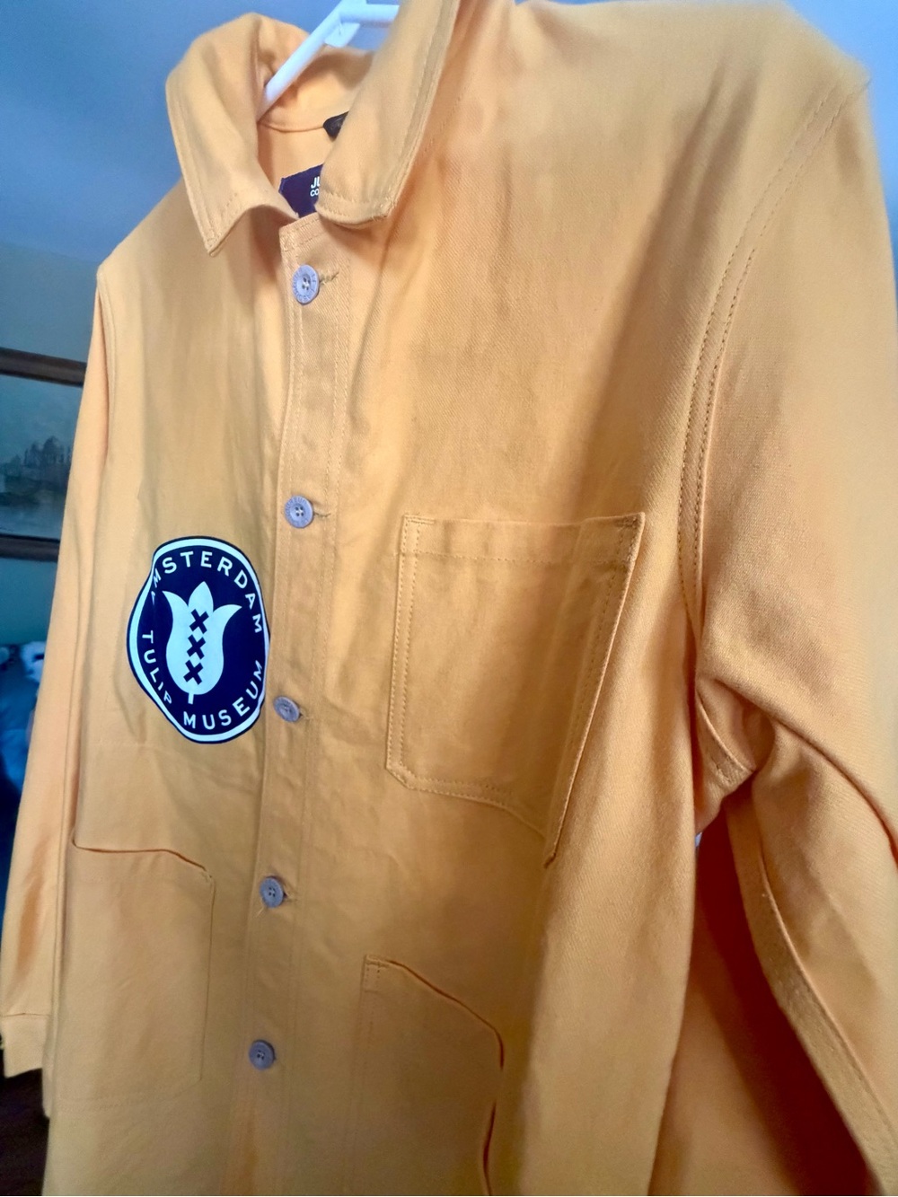 Junya Watanabe MAN Comme des garcons x le labourer yellow jacket